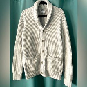 So Soft shawl-collar cardigan sweater for men
